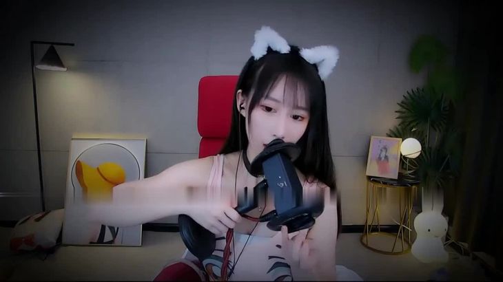 [阿稀稀大魔王ASMR]足控史莱姆摇水瓶弹舌口腔音触发音视频集 21