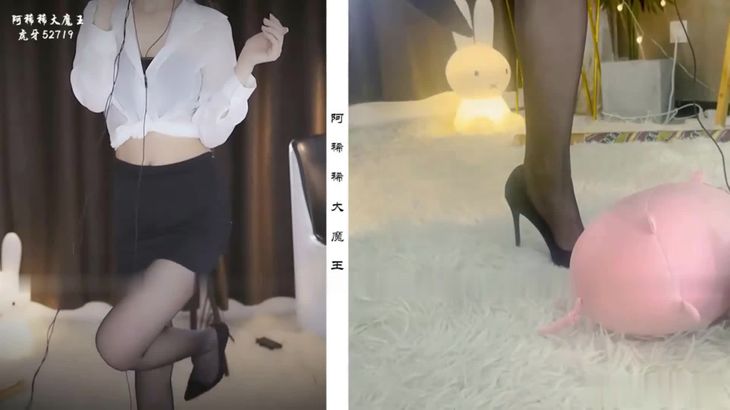 [阿稀稀大魔王ASMR]足控史莱姆摇水瓶弹舌口腔音触发音视频集 12