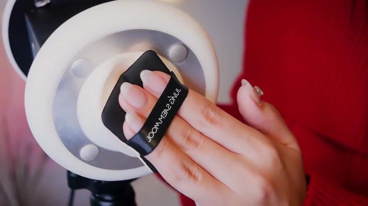 ASMR-jelly-puff-ear-massage-Deep-Relaxation-No-Talking