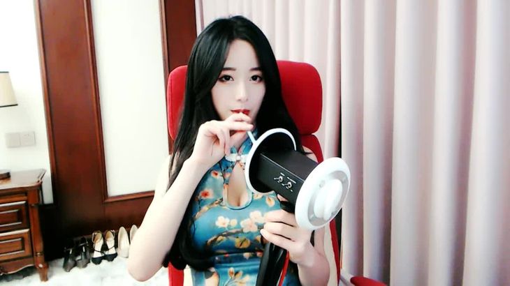 [斗鱼宛妹wm]火箭定制福利 旗袍吸管