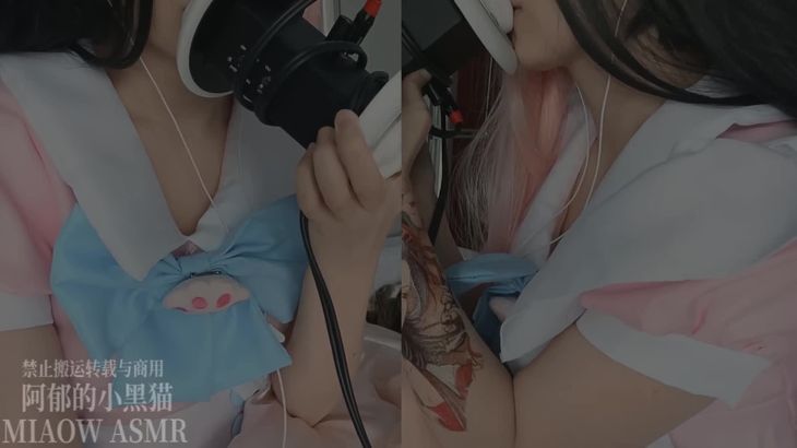 [阿郁的小黑猫]经典ASMR助眠视频合集 10