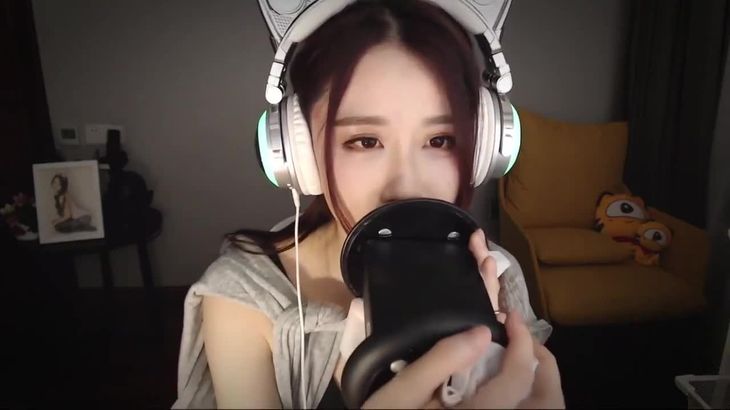 [轩子巨2兔]睡眠辅助 声音疗法 纸巾摩擦