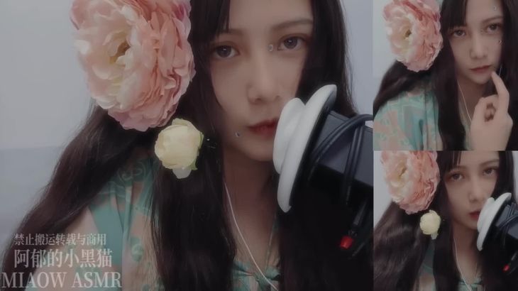[阿郁的小黑猫]经典ASMR助眠视频合集 9