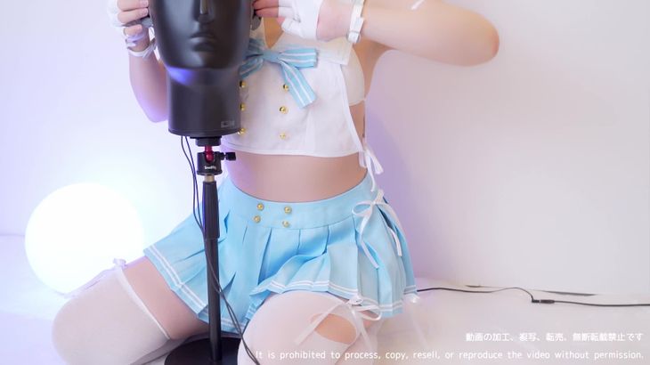 rizunya FG◯ジャンヌのコスプレで耳舐めASMR♥Cosplay Ear Licking