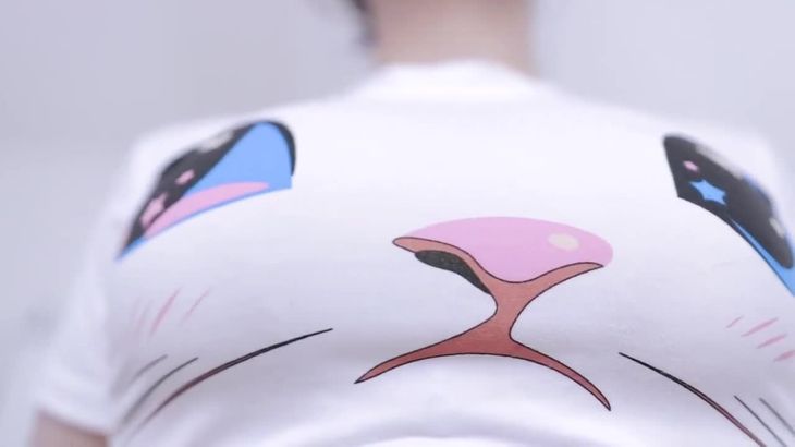 [mimi]ASMR超巨大3D猫咪，自己都害羞了