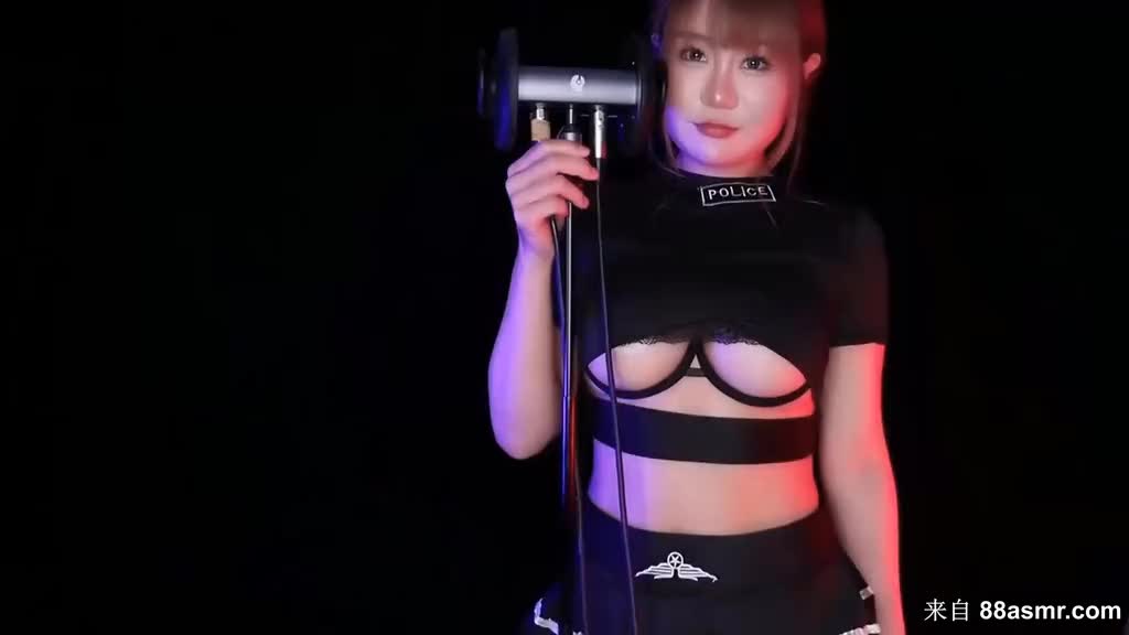 ASMRuying 黑色便衣