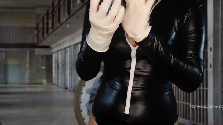 [Uying]ASMR福利 皮衣的诱惑