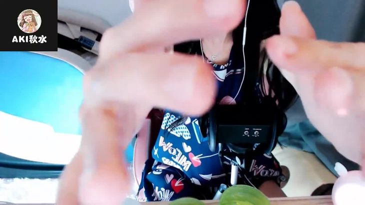 [Aki秋水ASMR]教师节的芦荟胶按摩~黏糊糊的手势催眠