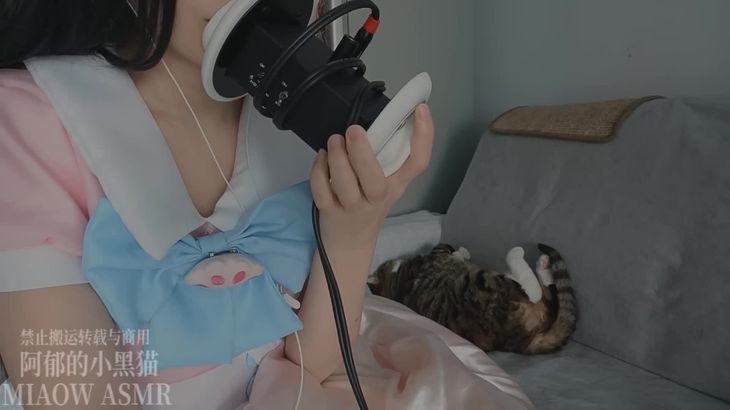 [阿郁的小黑猫]经典ASMR助眠视频合集 14