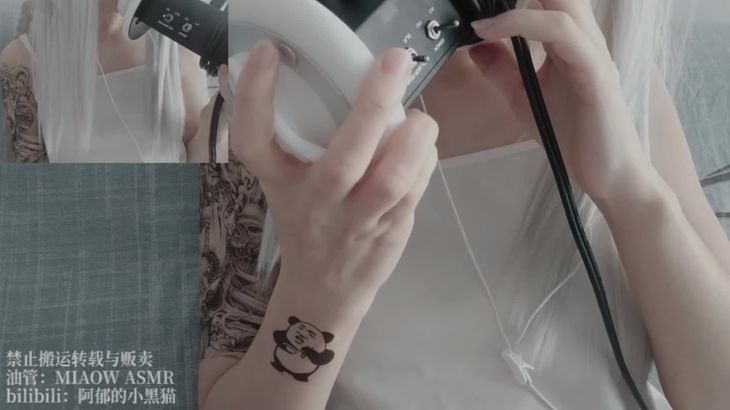 [阿郁的小黑猫]经典ASMR助眠视频合集 46
